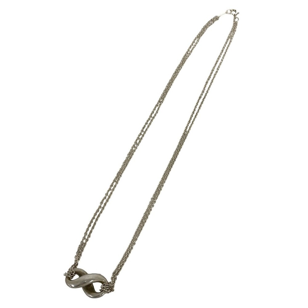 TIFFANY&Co. Tiffany Vintage Infinity Necklace, Sterling Silver 925 Pendant, A...